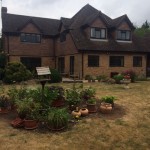 Black gutter & Rosewood fascia after5