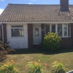 Replacement fascia,soffit and gutter in white