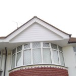 New uPvc cladding to replace damaged and cracked render