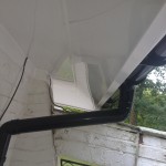 Angled Soffit Round Bl;ack Offset