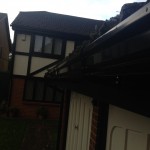 Black Ogee Gutter on Black Fascia (2)