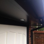 Black Soffit Fascia & Ogee Gutter
