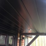 Black T&G soffit