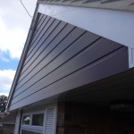 Cladding Rosewood with White Bargeboard