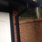 Ogee Black gutter Square Pipe Black Fascia & soffit