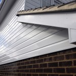 Cladding Bargeboard Vented Soffit And White Square