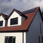 Dorma in Arctic White with Grey Fascia